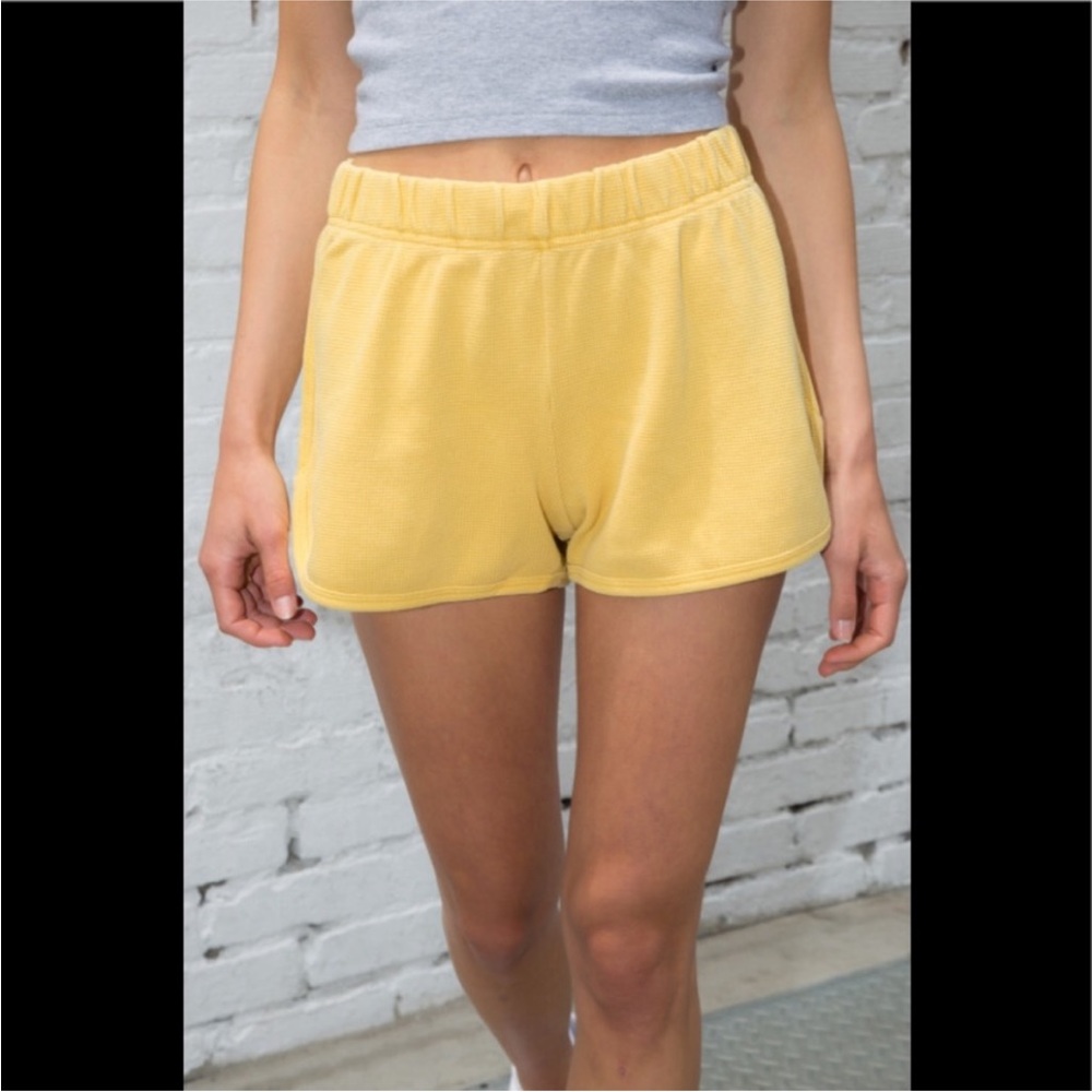 Brandy Melville Lisette Shorts in Yellow